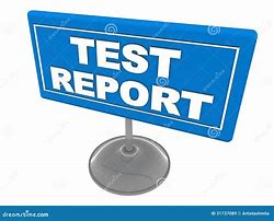 Image result for photo for test report